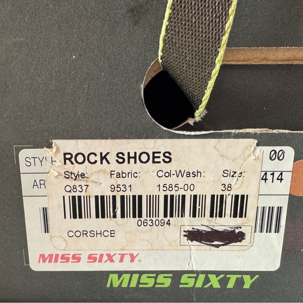 NEW VTG MISS SIXTY COMBAT BOOTS CORSHCB - Picture 9 of 9